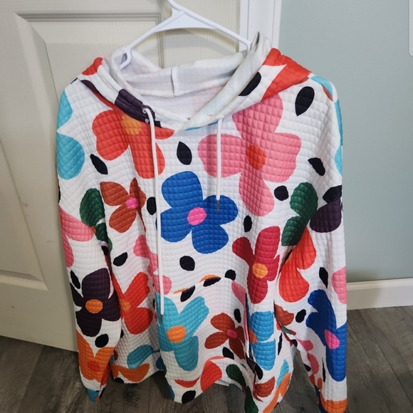 Colorful Floral Hoodie - Picture 1 of 1